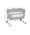 Babygo – Patut Co-sleeper 2 In 1 Together Beige